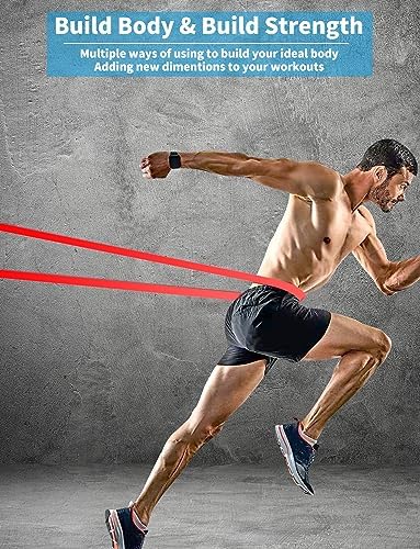 Resistance Bands, Pull Up Bands, Exercise Workout Bands for Working Out, Pull Up Assistance Bands Set for Men & Women, Body Stretching, Physical Therapy, Muscle Training