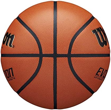 WILSON Evolution Indoor Game Basketballs - Size 5, Size 6 and Size 7