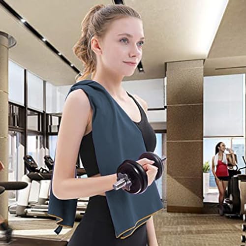 BOGI 4 Pack(8 pcs) Microfiber Travel Sports Towel-Quick Dry Towel, Soft Lightweight Microfiber Camping Towel Absorbent Compact Travel Towel for Camping Gym Beach Bath Yoga Swimming Backpacking-Large