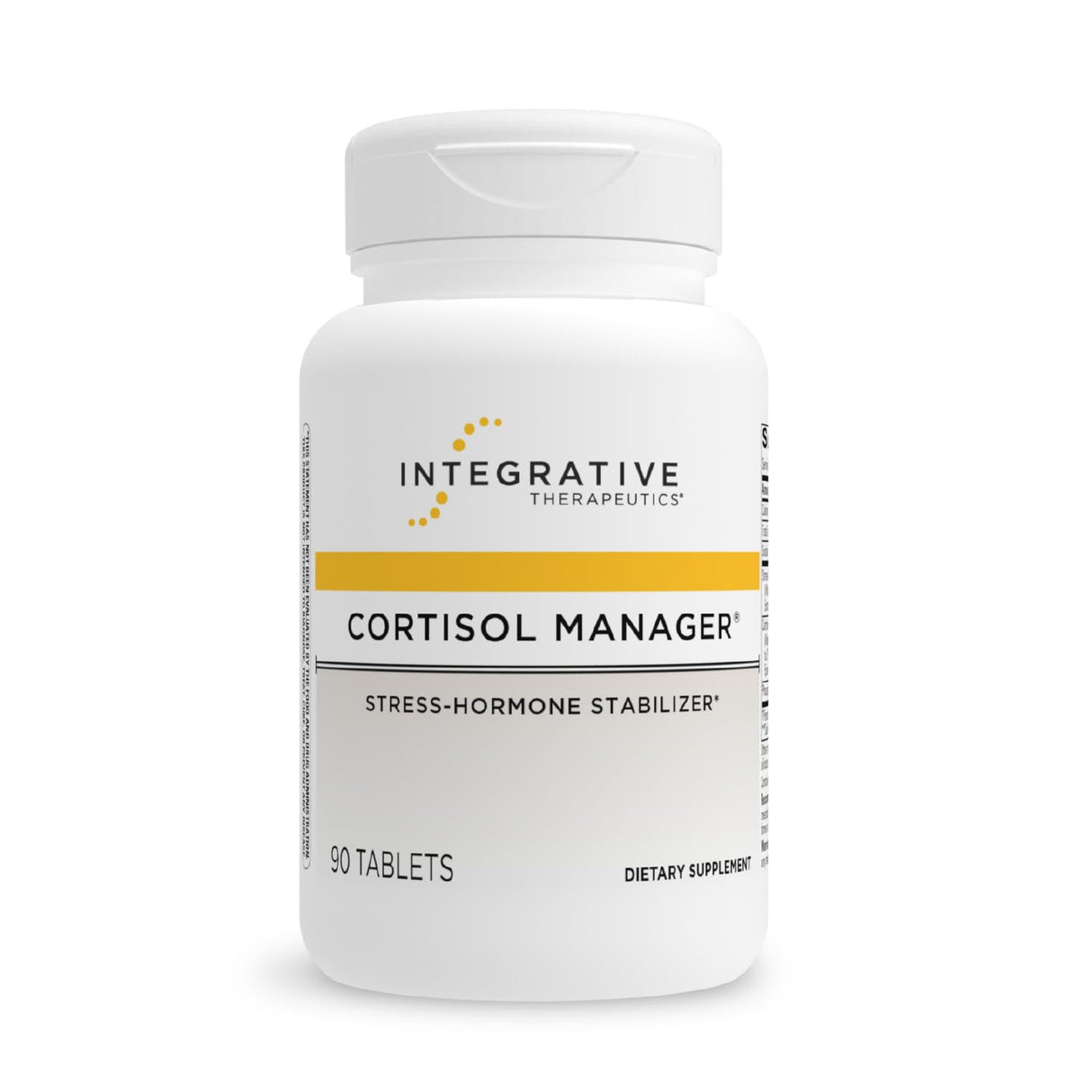 Integrative Therapeutics Cortisol Manager Allergen Free - Adrenal Health Support Supplement for Healthy Stress Response* - Vegan, Dairy-Free & Gluten-Free - 90 Capsules (45 Servings)