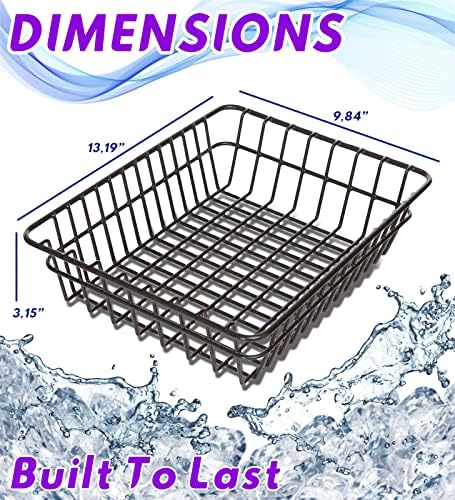 2-Pack Basket for YETI Tundra Haul, Double Rack for Storage, Dry-Goods Basket for YETI Wheeled Coolers (Cooler NOT Included)