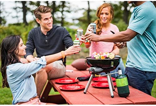 Coleman 24-Piece Enamel Dinnerware Set for Outdoor Dining, Dishwasher Safe, Full Dinnerware & Flatware Set for 4 People