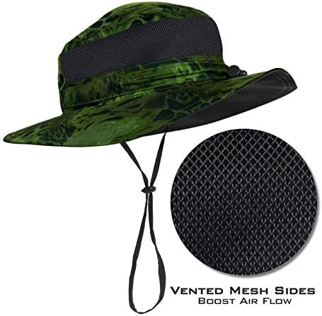 KastKing Sol Armis UPF 50 Boonie Hat - Sun Protection, Fishing, Beach & Hiking, Paddling, Rowing, Kayaking