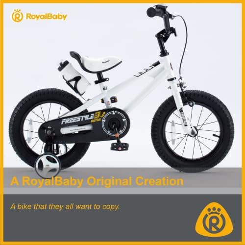 RoyalBaby Kids Bike EZ Freestyle Training Free Balance to Pedal Easy Learning Bicycle, 12-18 Inch for Toddlers to Big Kids