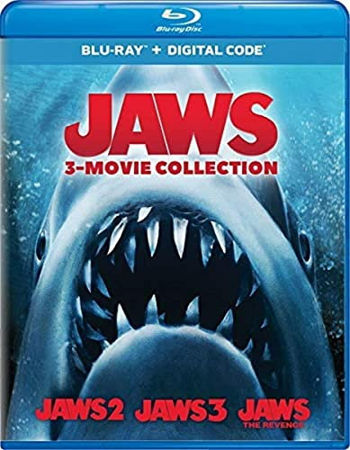 JAWS Complete 4-Film Blu-ray Movie Collection (Jaws 1 / 2 / 3 / 4 The Revenge BD)