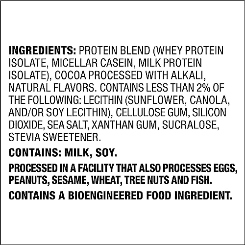 Quest Nutrition Chocolate Milkshake Protein Powder, 22g Protein, 2g Net Carbs, 1g Sugar, Low Carb, Gluten Free, 1.6 Pound, 24 Servings