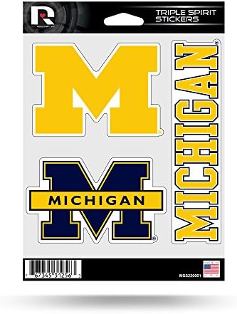 Rico Industries NCAA Alabama Design Triple Sticker Sheet