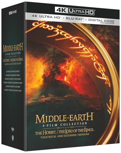 Middle-Earth 6-Film Collection (Extended & Theatrical) (4K Ultra HD + Digital)