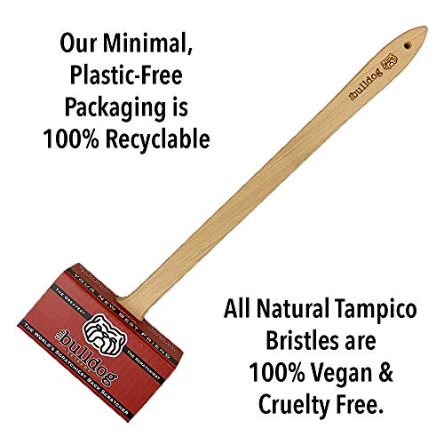 THE BULLDOG Extreme Back Scratcher, The Scratchiest Bulldog, with Extra Stiff Bristles for Serious Skin Itch Relief and Pleasure, Best Gift for Men and Women, Caution Extremely Scratchy