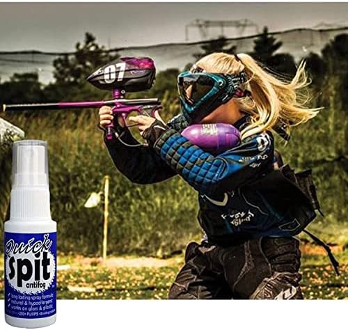 Jaws Quick Spit Anti-Fog Spray for Swim Goggles, Eye Glasses, Snorkel Mask, Scuba Divers, and Safety Eyewear, Made in The USA