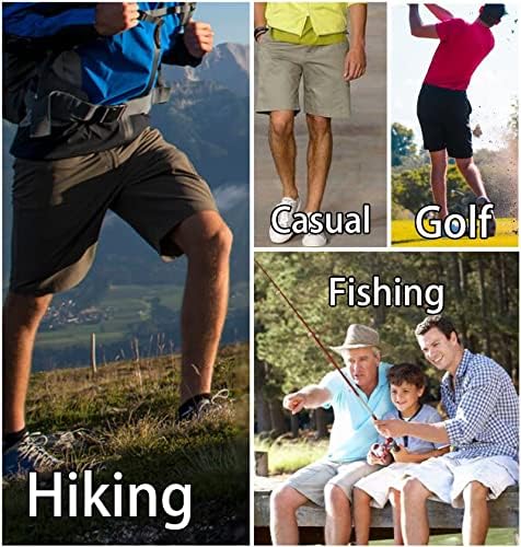 TACVASEN Men's Hiking Cargo Shorts Quick Dry Lightweight for Outdoor Golf Fishing Tactical Casual with Multi Pockets