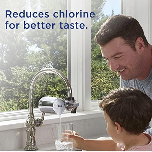 PUR PLUS Mineral Core Faucet Mount Water Filter Replacement (6 Pack) – Compatible With All PUR Faucet Filtration Systems