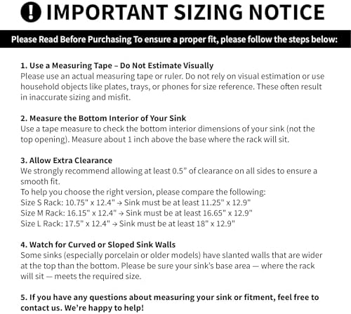 SunnyPoint 304 Stainless Steel Sink Protector Rack – Rust-Resistant Grid for Kitchen Sink Bottom, Scratch Prevention, Drainage Support, (Large) (17.5"x12.4")