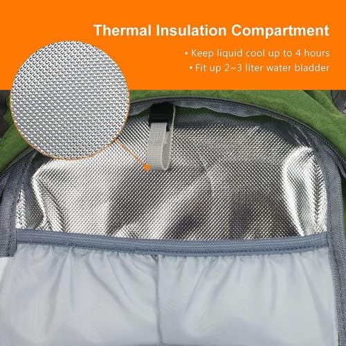 Hiking Daypack Waterproof Biking Backpack 15L Lightweight Durable Backpack for Ski Snowboarding Running MTB Cycling