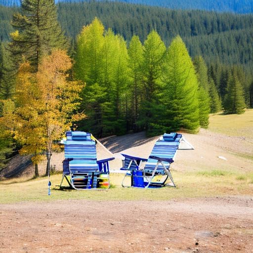 LEMBERI Backpack Beach Chairs for Adults,1/2 Pack Folding Heavy Duty Camping Chair with Large Pockets and Cup Holder,Adjustable high Beach Lounge Chairs with Towel Rack for Outdoor,Travel (2, Blue)
