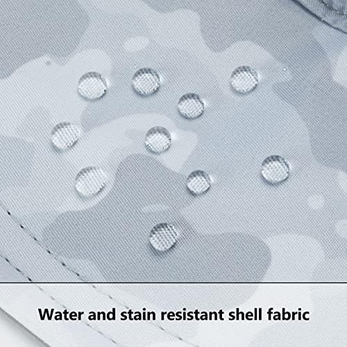 BASSDASH UPF 50+ Sun Fishing Hat Water Resistant with Detachable Neck Flap