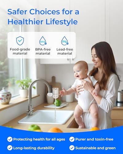 Waterdrop RF3375 NSF Certified Water Filter, Replacement for Pur® PUR® PLUS RF3375 (RF33752V2) Faucet Water Filter (Pack of 3),Model No.: WD-C08B