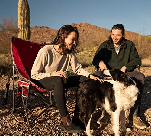 GCI Outdoor Pod Rocker Sling-Style Outdoor Rocking Chair with Beverage Holder & Phone Pocket