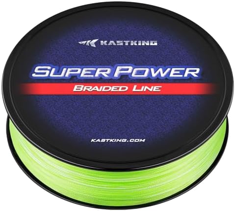 KastKing SuperPower Braided Fishing Line - Abrasion Resistant Braided Lines – Incredible Superline – Zero Stretch – Smaller Diameter – A Must-Have!