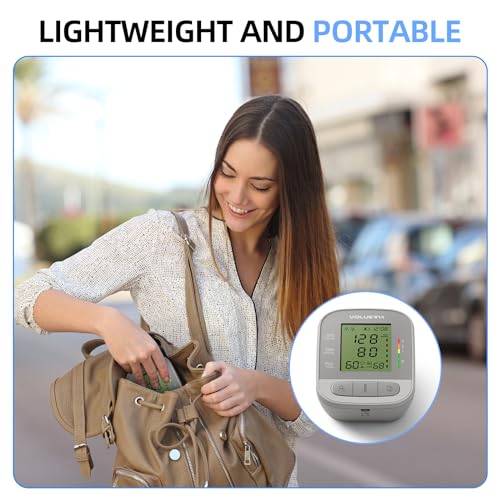 VOLUETH Pediatric Blood Pressure Cuff, Blood Pressure Monitor for Kids & Adult, Small Cuff 7"-9",Medium/Large Cuff 9"-17",Perfect for Health Monitoring