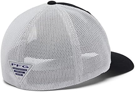 Columbia Unisex Adult PFG Fish Flag Mesh Ball Cap High Crown