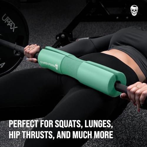 Gymreapers Barbell Squat Pad - Protective Bridge Pad for Hip Thrust, Squats, Lunges - Hip Support, Neck Protection for Bar