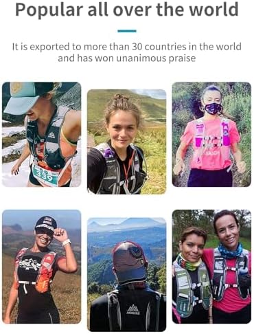 AONIJIE Hydration Vest Pack Backpack 5L Marathoner Running Race Hydration