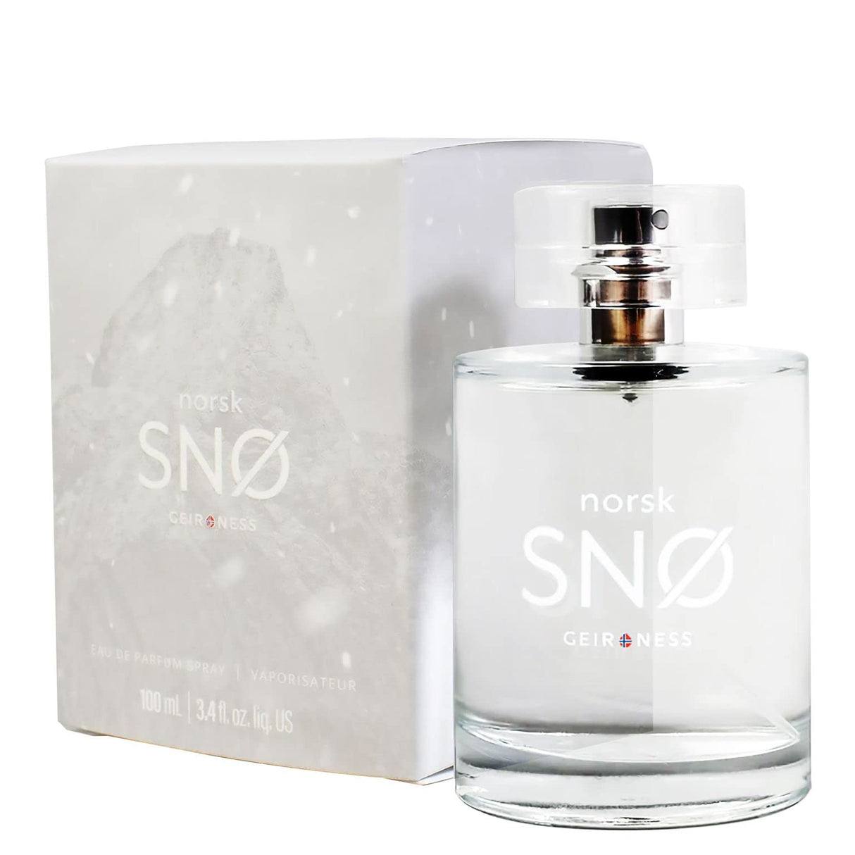 Geir Ness NORSK SNØ Eau de Parfum - Unisex Cologne with Fresh Herbs Sensual Perfume - Unisex Natural Perfume (100 ml)
