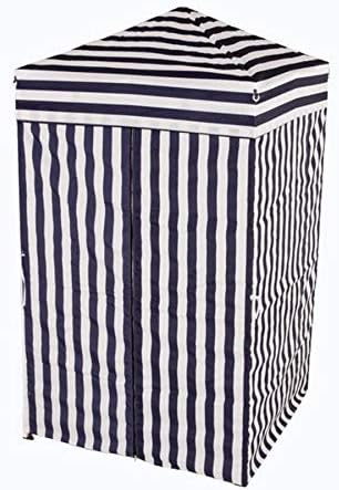 Impact 4'x4' Pop up Changing Dressing Room, Black and White
