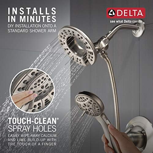 DELTA 144840-SP-I Arvo Tub/Shower Faucet, SpotShield Brushed Nickel