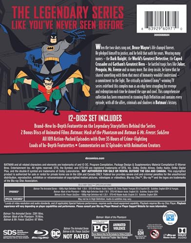 Batman: The Complete Animated Series (1992) (Blu-ray)