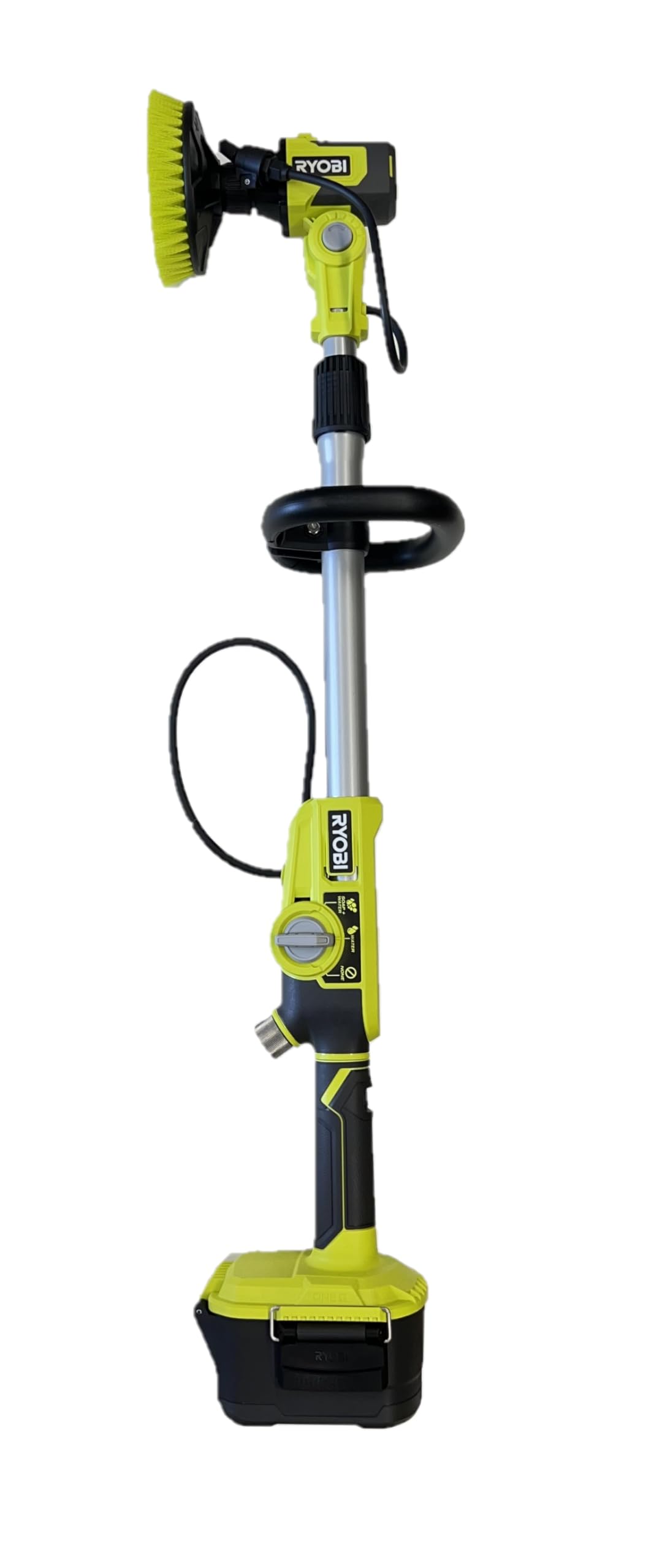 RYOBI ONEAND 18V Cordless TELESCOPING Power Scrubber and Compact Power SCRUBB