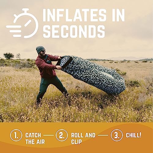 Chillbo Inflatable Couch – Cool Inflatable Chair. Upgrade Your Camping Accessories. Easy Setup is Perfect for Hiking Gear, Beach Chair and Music Festivals.