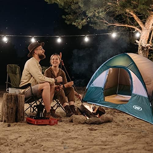 Camping Tent 2 Person, Waterproof Windproof Tent with Rainfly Easy Set up-Portable Dome Tents for Camping…