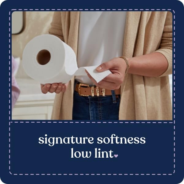 Quilted Northern Ultra Plush Toilet Paper, 24 Mega Rolls = 96 Regular Rolls, 3X Thicker*, 3 Ply Soft Toilet Tissue