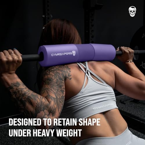 Gymreapers Barbell Squat Pad - Protective Bridge Pad for Hip Thrust, Squats, Lunges - Hip Support, Neck Protection for Bar