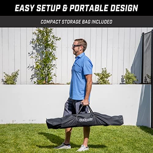 GoSports Golf Practice Hitting Net - Choose Between Huge 10 x7 ft or 7 x7 ft Nets -Personal Driving Range for Indoor or Outdoor Use - Designed by Golfers for Golfers