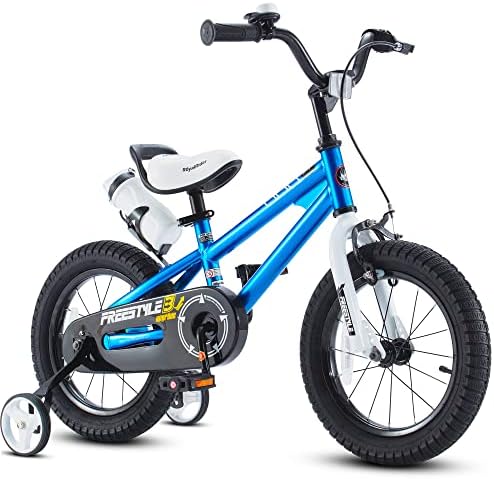 RoyalBaby Kids Bike EZ Freestyle Training Free Balance to Pedal Easy Learning Bicycle, 12-18 Inch for Toddlers to Big Kids