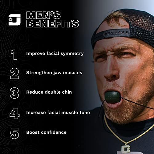 Jawzrsize Pop N Go and Custom Fit Jaw Enhancer Bundles- Jaw, Face, and Neck Exerciser and Toner