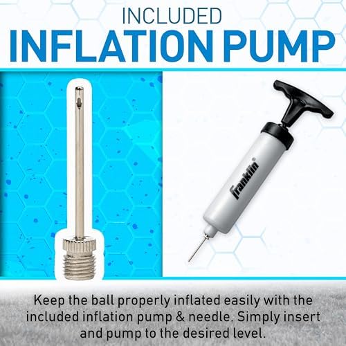 Franklin Sports Youth + Adult Footballs - Extra Grip 1000 Official Size, Junior + Pee Wee Kids - 1 + 12 Packs