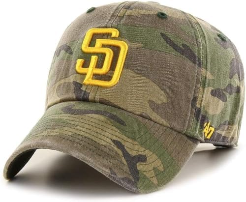 '47 MLB Unisex-Adult Camo Clean Up Adjustable Hat Cap One Size