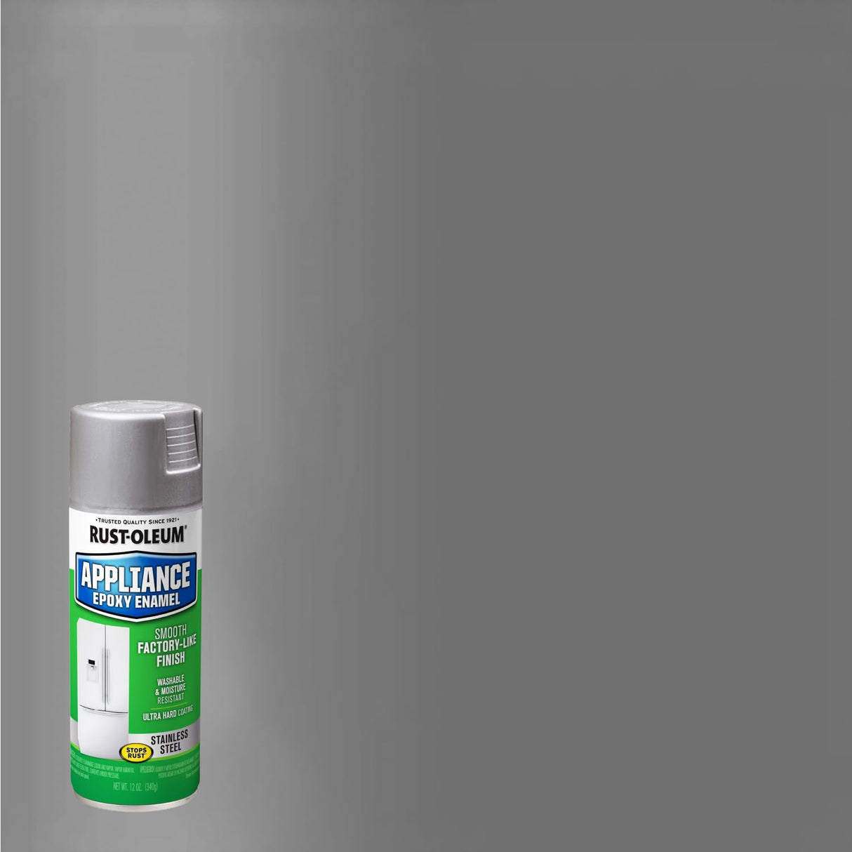 Rust-Oleum 7887830-6PK Specialty Appliance Epoxy Spray Paint, 12 oz, Stainless Steel, 6 Pack
