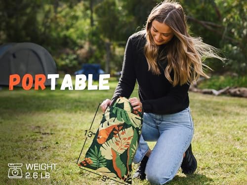 WEKAPO Inflatable Lounger Air Sofa Hammock-Portable,Water Proof& Anti-Air Leaking Design-Ideal Couch for Backyard Beach Traveling Camping Picnics & Music Festivals