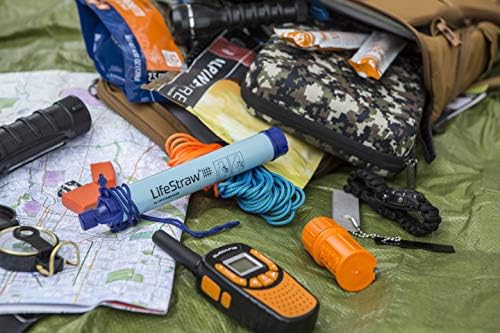 LifeStraw Personal Water Purifier for Hiking, Camping, Travel, and Emergency Preparedness