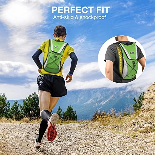 KUYOU Hydration Backpack Hydration Pack with 2L Water Bladder, Lightweight Insulation Water Backpack for Cycling,Hiking, Running,Climbing