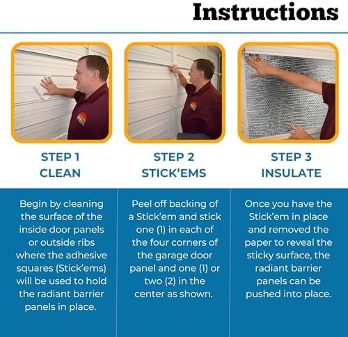 3009 Garage Door Insulation Kit