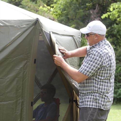 Clam Quick-Set Wind and Sun Panel Attachment for Escape Sport Screen Shelter Canopy Tent with Carrying Bag, Accessory Only