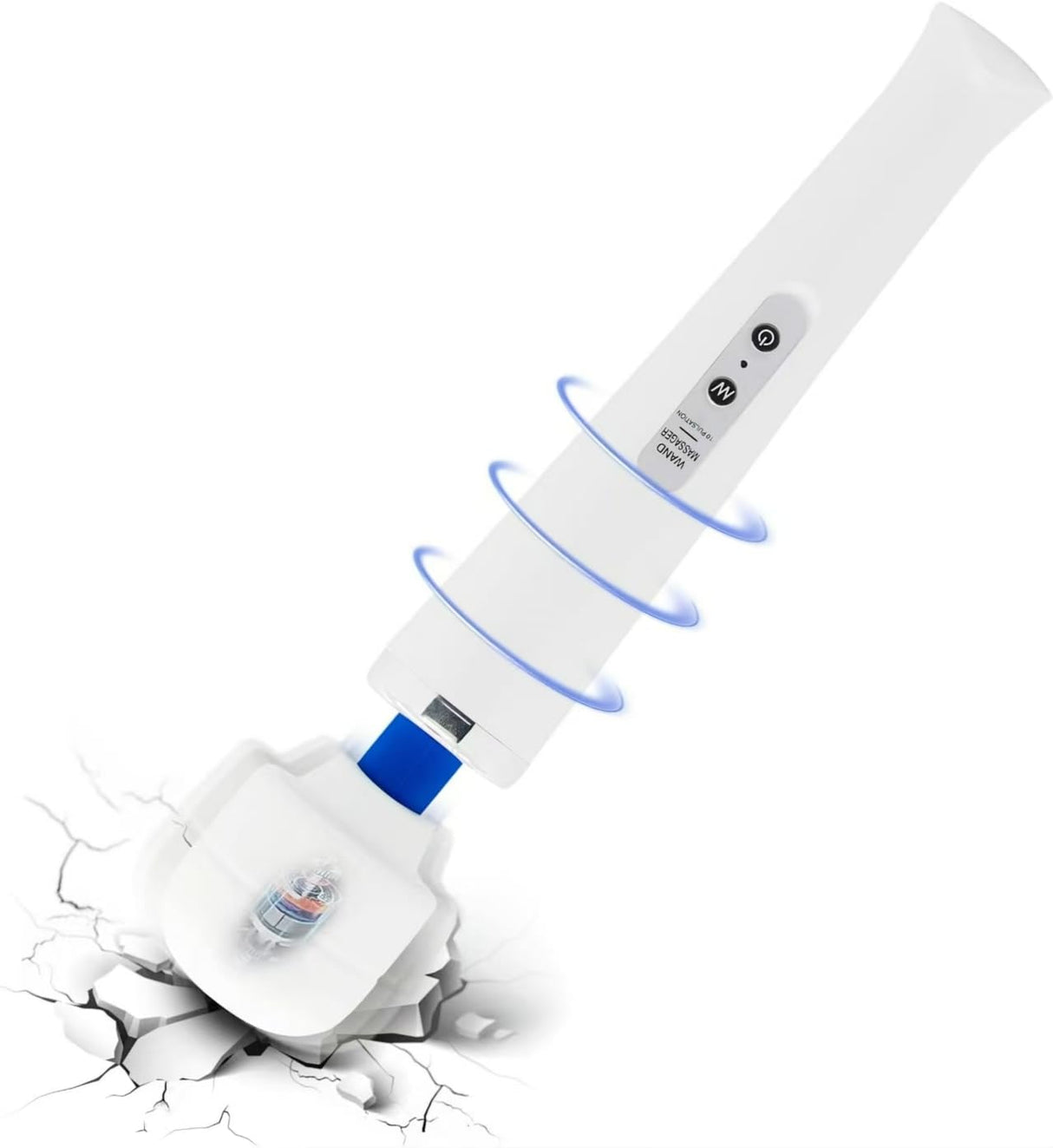 Babalake Cordless Hand Held Massager for Sore Muscles - Rechargeable Deep Tissue Percussion Wand, Neck Back & Shoulder Pain Relief, 10 Modes 5 Speeds, Portable & Wireless Electric Muscle Massagers