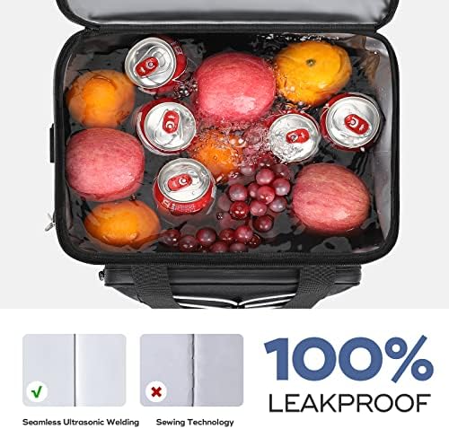 Soft Cooler Bag 35/45Can, Collapsible Cooler Insulated Leak Proof, Large Lunch Box for Men Women, Soft-Sided Cooler for Picnic, Grocery, Beach, Camping, Travel