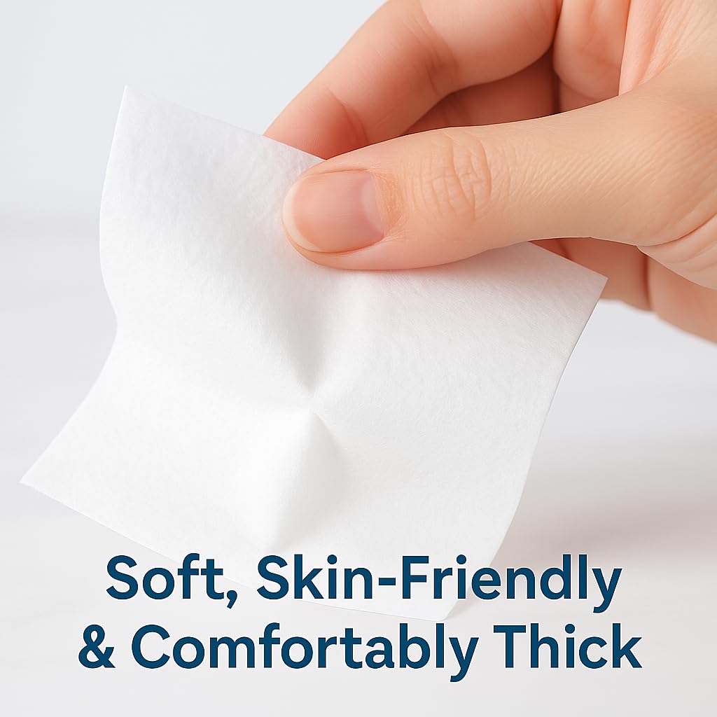 Individually Wrapped XXL Toilet Seat Covers Disposable Flushable for Travel (70 Pack), Full Coverage Paper Liners for Kids & Adults
